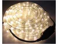 Spetebo LED Lichtschlauch WARMWEISS - 12m / Ø 12mm