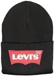 Levi's&reg; Strickm&uuml;tze Schwarze Herrenm&uuml;tze mit Logo - Stylisch und Praktisch f&uuml;r
