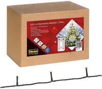 Idena LED-Lichterkette 240er NewTec, warmwei&szlig;, 31,9 m, 5 Farbtemperaturstufen,