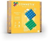 Connetix Rainbow Blue & Green Basisplatten vers&auml;rkte Magnete Lernspiel