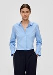 s.Oliver Langarmbluse Bluse Bluse mit Ziern&auml;hten