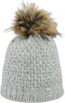 Eisglut Strickm&uuml;tze Meredithl silber melange