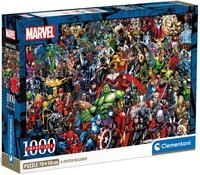 Clementoni&reg; Puzzle Impossible, Marvel Universe Compact, mit neuer Compact Box,...
