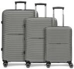 Stratic Trolleyset Shine, 4 Rollen, (3-teilig, 3 tlg), Polypropylen