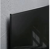 Sigel Konzepthalter SIGEL GL296 Glas-Magnettafel Artverum - schwarz/wei&szlig; - 40 x60