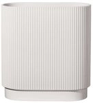 ASA SELECTION Dekovase Art deco Vase weiss 40 cm (Vasen), Wohnaccessoires