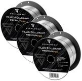STAHLWERK Schwei&szlig;draht F&uuml;lldraht 3er Set FLUX E71T-GS 0,9 mm 1 kg Drahtrolle D100