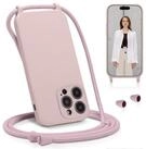 CoolGadget Handykette Premium Handyh&uuml;lle mit verstellbarer Handykette f&uuml;r iPhone 13