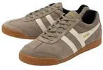 Gola Harrier Suede-Leder rhinobraun/offweiss/navyblau Herren Sneaker braun 41 EU