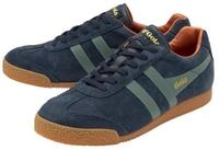 Gola Harrier Suede-Leder navyblau/sage/moody orange Herren Sneaker