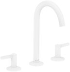 hansgrohe Waschtischarmatur Axor One 170 3-Loch mit Push-Open Ablaufgarnitur