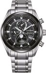 Citizen Funkchronograph Tsuki-yomi BY1018-80E, Armbanduhr, Herrenuhr, Solar, Titan,