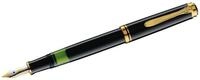 Pelikan F&uuml;llfederhalter Kolbenf&uuml;llhalter Souver&auml;n M400 Feder B schwarz