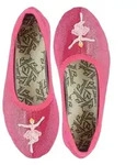 Beck Schl&auml;ppchen Ballerina Gymnastikschuh (ein M&auml;dchentraum, f&uuml;r Tanz, Sport und