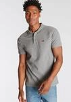 Poloshirt LEVI'S "LE NEW LEVIS HM POLO", Herren, Gr. M, grau (medium grau heather),