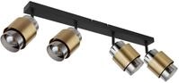 GLOBO LIGHTING Deckenstrahler MILLEY, ohne Leuchtmittel, Deckenspot, Gl&auml;ser,