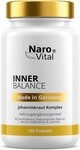 NaroVital Johanniskraut Kapseln - Mit Passionsblume, Baldrian & Lavendel - 120