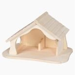 Holztiger Puppenhaus Puppenhaus, montiert