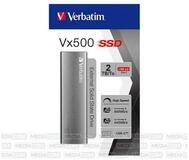 Verbatim Festplatten-Dockingstation Verbatim Vx500 SSD 2TB USB 3.2 Schwarz