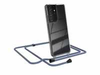 EAZY CASE Handykette Kette Clips Schwarz für Samsung Galaxy S21 Ultra 6,8 Zoll,