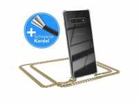 EAZY CASE Handykette 2in1 Metallkette für Samsung Galaxy S10 Plus 6,4 Zoll,...