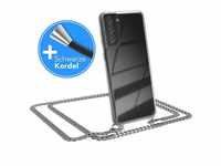 EAZY CASE Handykette 2in1 Metallkette für Samsung Galaxy S21 Plus 5G 6,7 Zoll,