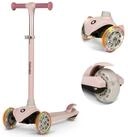 lionelo Dreiradscooter JESSY, (Set, Set), 3 R&auml;der/LED-R&auml;der/Lenker 65&ndash;80cm