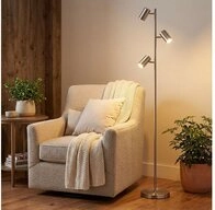 GLOBO LIGHTING Stehlampe, Leuchtmittel nicht inklusive, Stehlampe Standleuchte 3