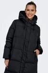 Steppmantel ONLY "ONLALICE DOWN COAT OTW", Damen, Gr. XS, schwarz, Web,...