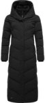 Ragwear Steppmantel Natalka Extralong Gesteppter Damen Mantel mit Kapuze