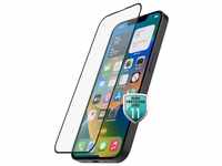 Hama 3D Full Screen Schutzglas für Apple iPhone 15, iPhone 15 Pro, Schwarz für