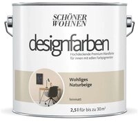 SCH&Ouml;NER WOHNEN FARBE Wandfarbe Sch&ouml;ner Wohnen Designfarben 2,5 Ltr. Wohliges