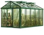 GFP Gew&auml;chshaus Diamas 23 Light Farbe Moosgr&uuml;n, 12 mm Wandst&auml;rke, extra dicke