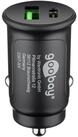 Goobay Dual-USB Auto Schnellladeger&auml;t USB-C, 27W 12/24V USB-Ladeger&auml;t
