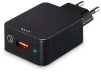 Hama Hama USB Ladeger&auml;t 19.5 W 1x USB-A Schwarz Innenbereich USB-Ladeger&auml;t