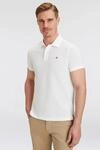 Poloshirt GANT "REG SHIELD SS PIQUE POLO", Herren, Gr. S, wei&szlig;, Piqu&eacute;,
