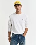 Gant Langarmshirt (1-tlg) Plain/ohne Details