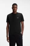 Rundhalsshirt BOSS GREEN "Tee Regular Fit", Herren, Gr. M, schwarz (schwarz001),
