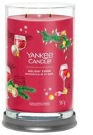 Yankee Candle Duftkerze Holiday Cheer Unterschrift Tumbler gro&szlig; 567 g