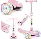 KIDIZ Cityroller, Roller Kinder Scooter X-Pro2 Dreiradscooter mit PU LED Leuchten