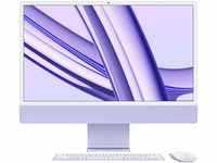 Apple iMac 24 iMac (23,5 Zoll, Apple Apple M3 M3, 10‑Core GPU, 8 GB RAM, 256...
