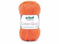 Gründl Gründl Wolle Cotton Quick 50 g uni mandarine Häkelwolle