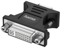 Hama VGA auf DVI Adapter Full HD 1080p &ndash; Bidirektional, Kompakt Computer-Adapter