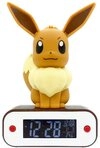 Teknofun Merchandise-Figur POK&Eacute;MON - Digitaler Wecker Evolie [LED-Lampe]