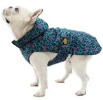 Fashion Dog Hundemantel Hunde-Steppmantel f&uuml;r Mops und Bulldogge, 47 cm blau...