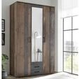 Bega Consult Kleiderschrank Kleiderschrank Chicago Melamin Old Style 3-t&uuml;rig...