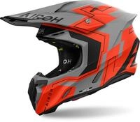 Airoh Motocrosshelm Twist 3 Dizzy Motocross Helm, vorbereitet f&uuml;r