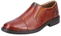 Rieker Slipper Anzugschuh, Business Schuh, Schlupfschuh mit stylischer Quernaht