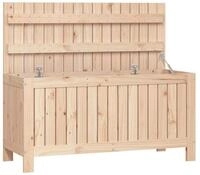 vidaXL Gartenbox, Gartentruhe 108x42,5x54 cm Massivholz Kiefer