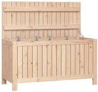 vidaXL Gartenbox, Gartentruhe 115x49x60 cm Massivholz Kiefer